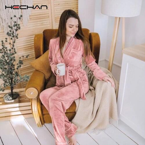 HECHAN Women's Pajamas With Trousers