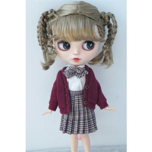 JD617 1/3 New Braids BJD Synthetic Mohair Doll Wigs Size 9-10 inch Doll Hair Fashion SD Doll Wig Wholesale Top Accessories