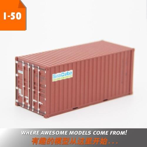 Classic Diecast Toy Model Gift 1:50 Scale Nedstar 20-foot Truck Container Model For Business Gift,Collection Decoration