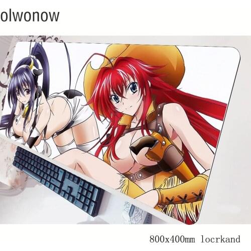 High school dxd mouse pad sexy pad to mouse notbook computer mousepad Fashion anime gaming padmouse gamer to laptop mouse mat