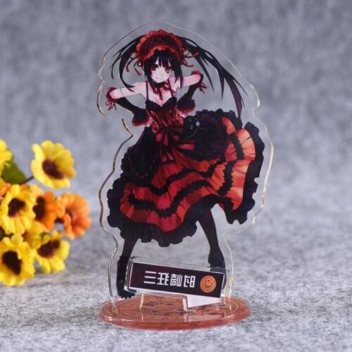 Anime Date a Live tokisaki kurumi Model Doll Acrylic Stand Toys Action Figure Pendant toy 15cm gift