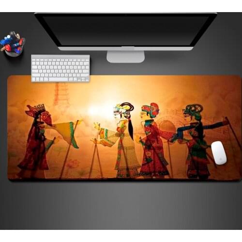 Chinese Style Plays Are Popular Mouse Pad High Quality Rubber Mouse Pad PC Computer Table Mat Hot Game Accessories Large Mat