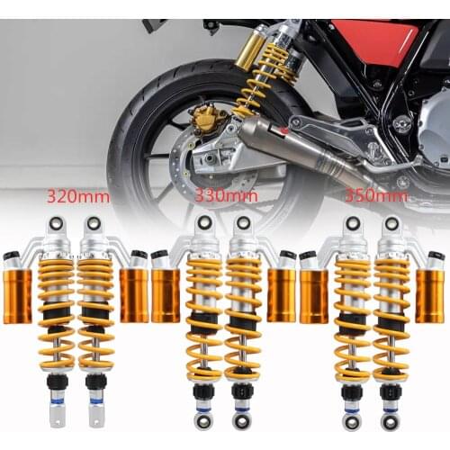 Moto Adjustable Air Shock Absorber Gas Suspension For Yamaha XJR CX500 CB400 Quad Dirt Street Bobber Scrambler Scooter