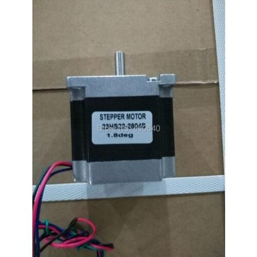 High torque Stepper Motor 23HS22-2804S L 56 mm Nema 23 with 1.8 deg 2.8 A 126 N.cm and bipolar 4 lead wires