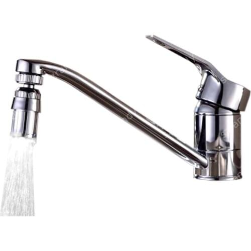 LED White Light Water Faucets Tap 1 Color Glow Shower Stream