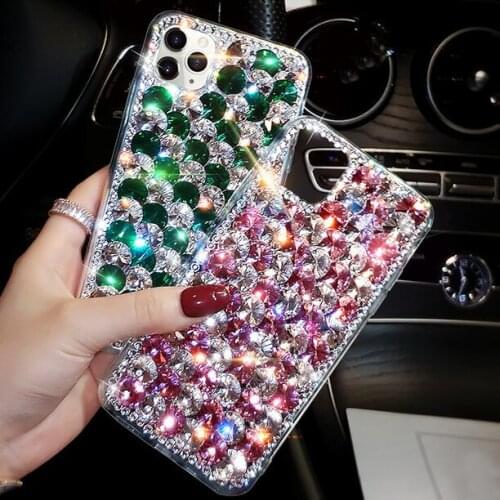 Sunjolly for Samsung Galaxy A71 Case A51 A71 A52 A72 A42 A12 A02S A41 A32 A31 A21S A21 A11 A01 Phone Case Diamond Cover coque
