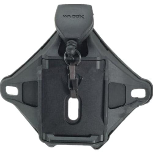 Tactical helmet L4 Series Hybrid Shroud for helmet or night-vision goggles Black DE FG