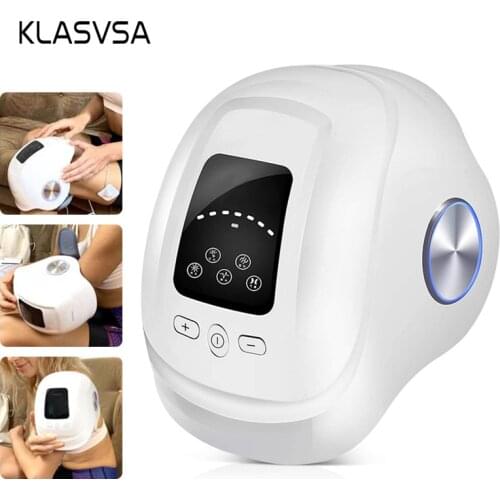 Intelligent Air Pressure Knee Massager Far-Infrared Heating Vibration Relieve Fatigue leg Massager, Massage Relaxation