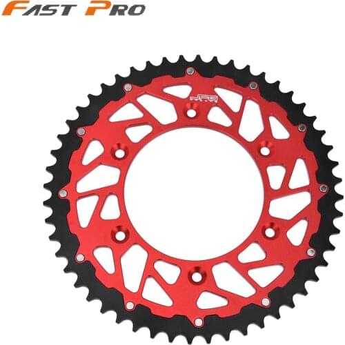 45T 47T 48T 49T 50T 51T 52T CNC Rear Chain Sprocket For HONDA CR125 CRF150F CRF230F CRF230L XR250 CRM250 CRF250X CRF250R CRF450R