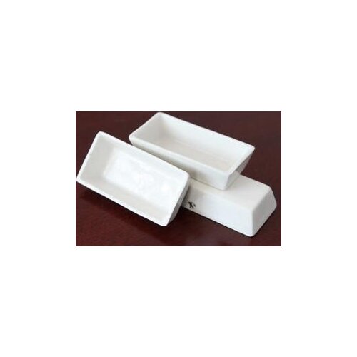 10pcs 120*60mm square porcelain combustion boat