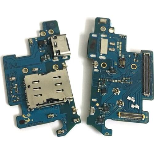 10PCS Original USB Charging Dock Port Connector Flex Cable For Samsung Galaxy A80