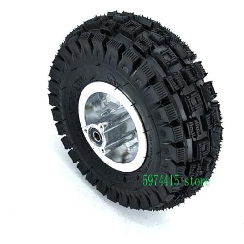 3.00-4 Electric Scooter Front Wheel With Tyre Alloy Rim Hub And Inner Tube Wheels Gas Scooter Bike Motorcycle