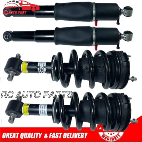 4PCS Front Rear WIth Magnetic Air Shock Absorber For Cadillac Escalade GMC Yukon 2014-2019 23312167 84176631 84176675 23151122
