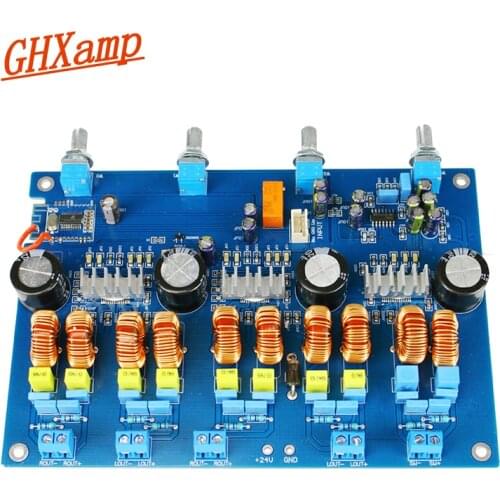 GHXAMP TPA3116 4.1 Channel Bluetooth Amplfier Audio Board 50W*4 +100W High Power TPA3116D2 Class D Amp Bluetooth 4.2 DC24V