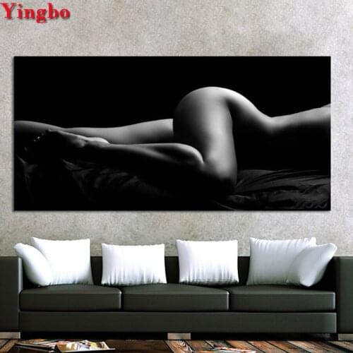 Large Diy Diamond Painting Sexy woman patterns bead embroidery with diamonds mosaic Cross Stitch Square Round diamond mazayka