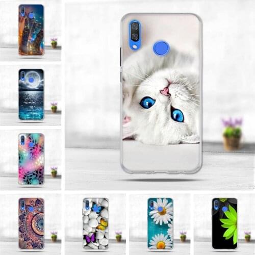 6.3" For Huawei Nova 3 Case Cover For Huawei Nova3 Back Cover Silicone Soft TPU Phone Case Capa For Nova3 Case Mobile Phone Bags