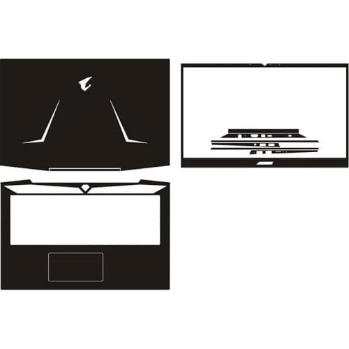 Laptop Carbon fiber Vinyl Skin Sticker Cover For Gigabyte AORUS 15 15.6"