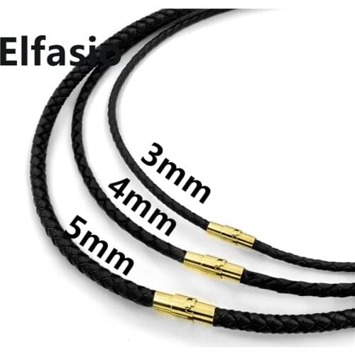 Elfasio Women's Leather Chokers