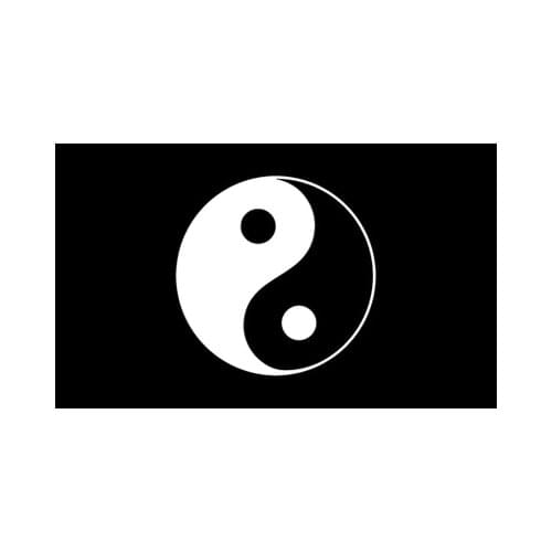 90x150 CM YIN-YANG yinyang peace tao taoism yin yang Flag for Decoration
