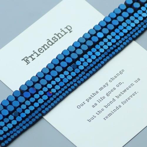 Faceted Cube Hematite Beads 2 3 4mm Natural Stone Square Spacer Loose Beads for Jewelry Bracelet Earring Pendant Making DIY 15