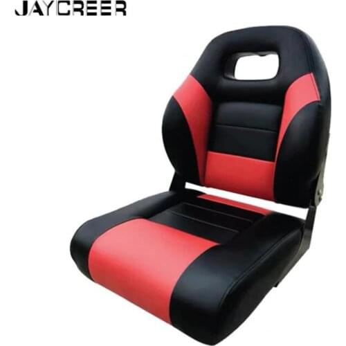 JayCreer 46X49X56CM Standard Low Back Folding Boat Seat