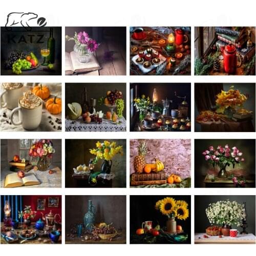 Latte Flower Plate Decoration Diamond Painting Jewelry Cross Stitch Christmas Picture Handmade Diy Gift Diamond Mosaic Home Deco