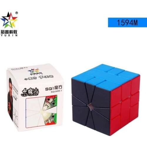 Yuxin Little Magic SQ-1 Magnetic with Black Side SQ1 Cubo Magico Puzzle Square-1 Magic Cube Education Toys for Children Square 1