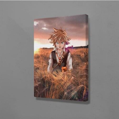 Meliodas Nanatsu No Taizai Manga Canvas Home Decor Prints Dorm Living Room Anime Bedroom Painting Wall Art Decoration Poster