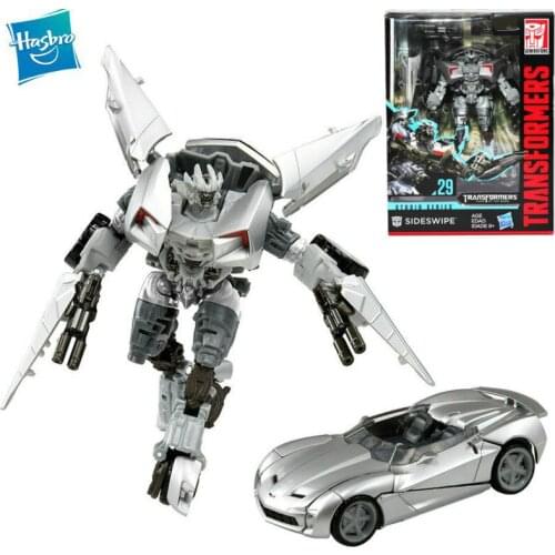 Original Hasbro Transformers Toys Studio Series Sideswipe Car Robot Action Figure Classic Toys For Boys Children SS29