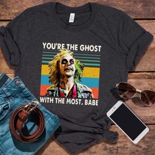You Are The Tshirt Halloween 2021 New Tee Vintage Tops Women O-Neck Clothes AestheticTees Print Graphic Tee
