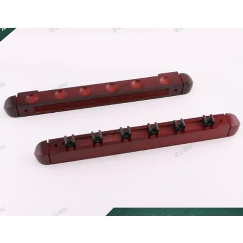 Top quality Wooden Ball Stand Billiards Accessories ZY-146 Solid Wood Six-hole Wall-mounted Ball Stand free shipping