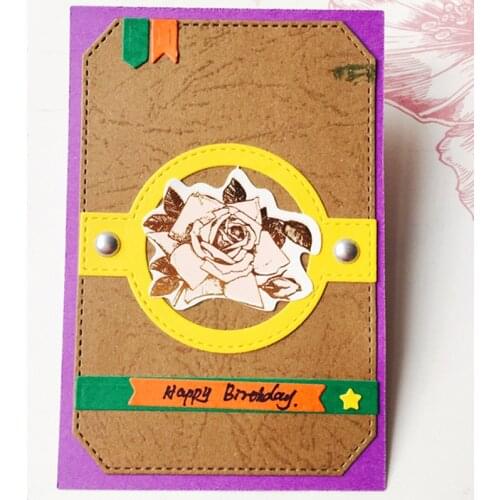 YLCD1125 Cover Set Metal Cutting Dies For Scrapbooking Stencils DIY Album Cards Decoration Embossing Folder Die Cuts Tools New