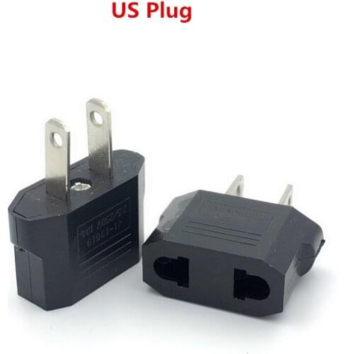 500pcs European EU To US China JP Power Plug Adapter Universal American Japan US AC Travel Adapter Charger Plug Electric Socket