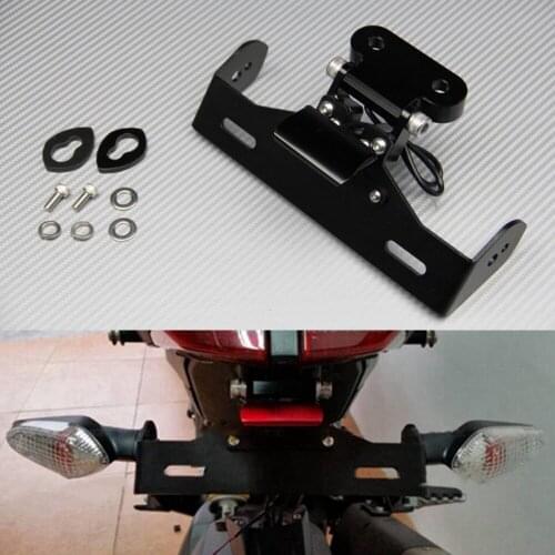 Motorcycle Accessories Tail Tidy License Plate Holder for Ducati Hypermotard 821 Hyperstrada 939 SP Fender Eliminator LED Light