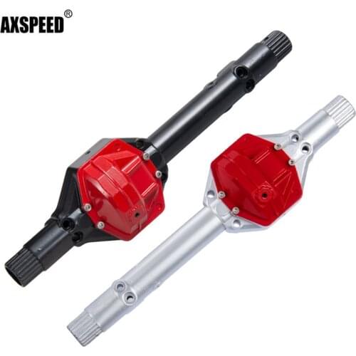 AXSPEED Front & Rear Universal Alloy Metal Axle Shell Axle Housing for 1/10 RC Crawler Wraith(90018) Upgrade Parts