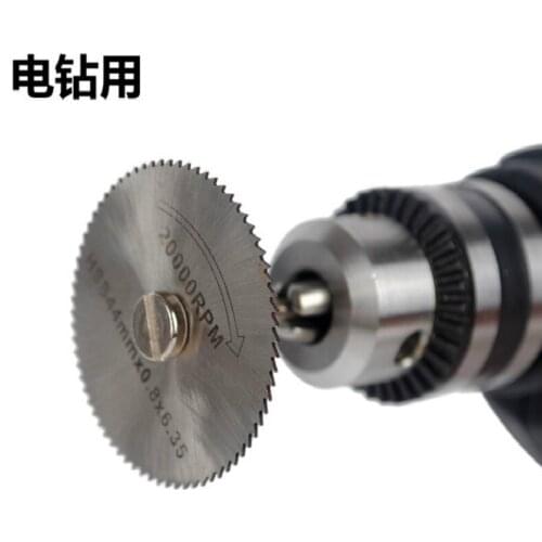HSS Circular Wood Cutting Saw Blade Disc Mandrels for Rotary Tool