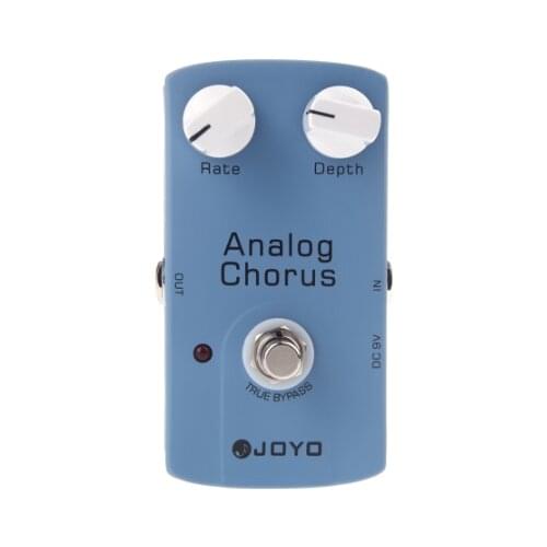 JOYO JF-37 ANALOG CHORUS Electric Guitar Effect Pedal with True Bypass Guitar Pedal Guitar Parts Guitar Accessories