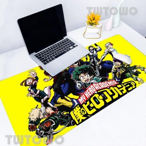 My Hero Academia Todoroki Shoto Mousepad Anime Mouse Mat Desk Mat MousePads Natural Rubber Soft Computer New Office Carpet