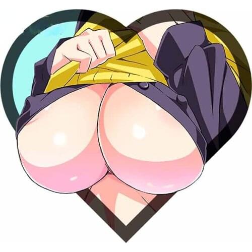 Beautiful Anime Graffiti Car Stickers Waterproof Custom Printing Fashion Decal Accessories Sunscreen Occlusion Scratch Kk13*13cm