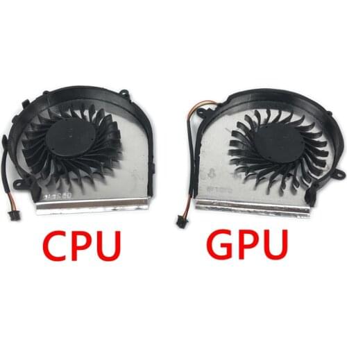 New Laptop CPU GPU OEM Cooling Fan for MSI GE72 GE62 PE60 PE70 GL62 GL72 GP62 2QE 6QG MS-1794 MS-1795 Cooler PAAD06015SL 3Pins