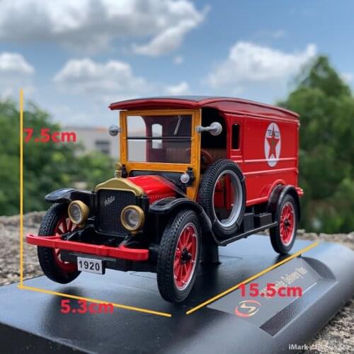 Diecast 1/32 Transportation White Delivery Van Truck Collection American Classic Alloy Car Static Display Adult Gift Toys Boys