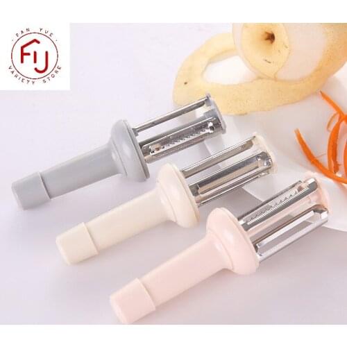 Multi-function 3 Cutter head Vegetable Peeler with Lid Julienne Cutter Garlic masher Tomato Potato Carrot Grater Kitchen Tool