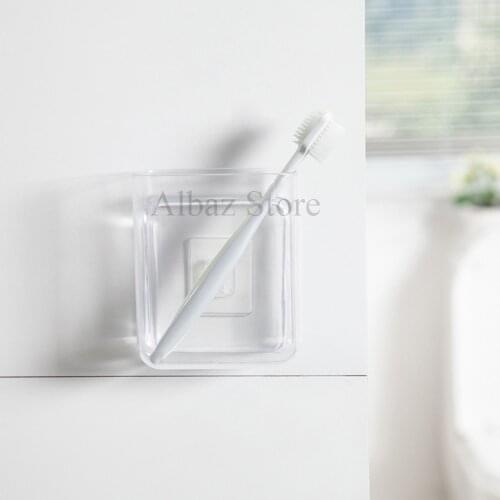 Wall-mounted Kitchen Accessories Bathroom Organizer For Cosmetic Storage Rack Remote Control Kitchen Organizer Box