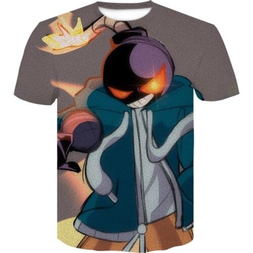 New Arrival 3D Printed Friday Night Funkin T shirt for Men women Cartoon T-shirts Summer Casual cool Short Sleeve camisetas 6xl