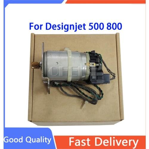 Original Carriage (scan-axis) motor assembly - Includes cable For the HP Designjet 500 800 plotter parts C7769-60375 C7769-60146