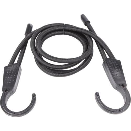 Adjustable Stretch Elastic Cords Hooks Rope Tie Car Luggage Roof Rack Strap