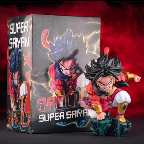 Japan Anime GK Broli Broly PVC Figure Figurine Collectible Toy Model Statue 12cm New With Box