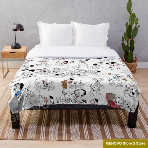 101 Dalmatians Throw Blanket Fleeceon Bed/Crib/Couch Adult Baby Girls Boys Kids Gift