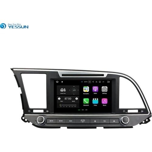 YESSUN For Hyundai Elantra 2016~2017 Android Car Navigation GPS Audio Video Radio Stereo Multimedia HD Screen Player