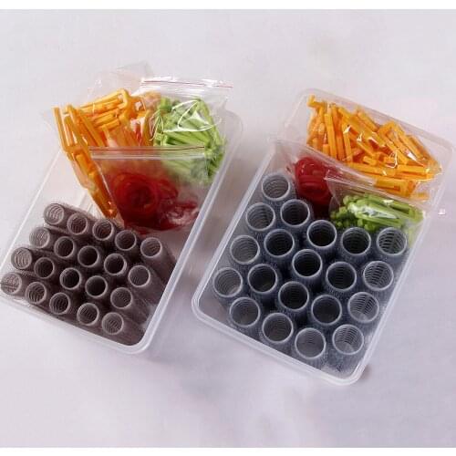 Dropshipping 24pcs/set Morgan Magic Hair Rollers Set Hair Root Perm Rods Bars Fluffy Wavy Curly Hair Makers Air Bang Curl U1169